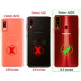 thumbnail image 2 of Mignova Screen Protector For Samsung Galaxy A20S 6.5 inch Tempered Glass 2.5D Arc Edges Screen Replacement Easy Frame Installation High Definition Fingerprint Free Case Friendly -Black 1 Pcs, 2 of 7