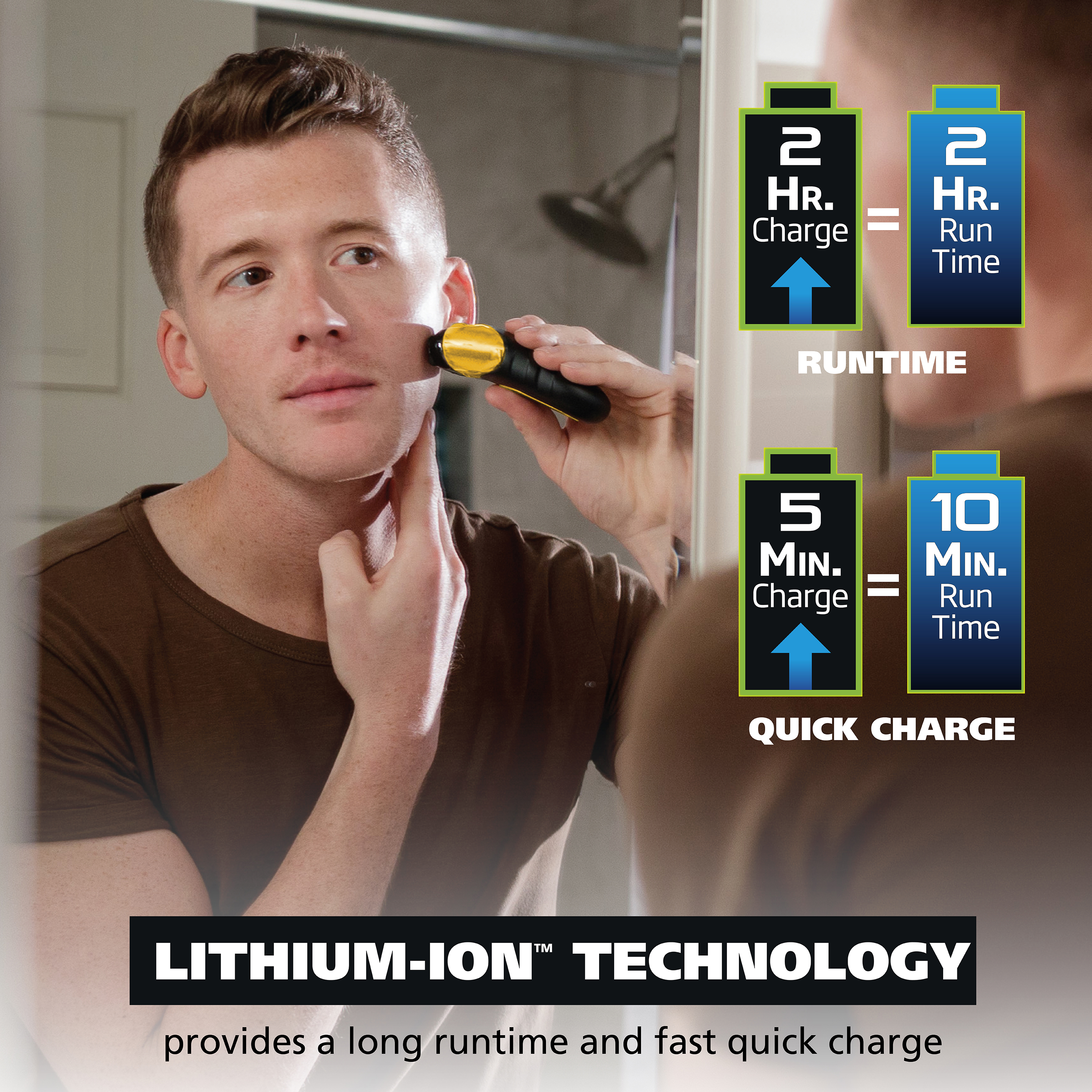 Wahl Compact Life Proof Rechargeable Foil Shaver photo 6