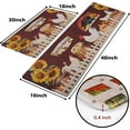 thumbnail image 2 of Farmhouse Kitchen Mats Sets 2 Piece, Rooster Kitchen Rugs and Mats Non Skid Washable, Kitchen Floor Mats Cushioned, Floor Comfort Mats for Home & Office, 18'''' x 48'''' + 18'''' x 30'''', 2 of 6