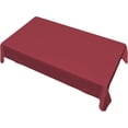 thumbnail image 3 of Rectangle Table Cloths, Red Oblong Tablecloth Washable Table Cover for Kitchen Dinning Party Tabletop Modern Decoration 60 x 102inch, 3 of 8