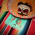 thumbnail image 2 of Mexicano Fiesta Papel Picado - Mexican Festival Party Decorations Paper Banner 15 Ft Long, 2 of 7