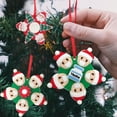thumbnail image 4 of De 4 Uds., Cubierta Facial De Buena Suerte, Adorno Navideño De Cuarentena Para Decoración De Árbol De Navidad Advancent HA041440-02, 4 of 6