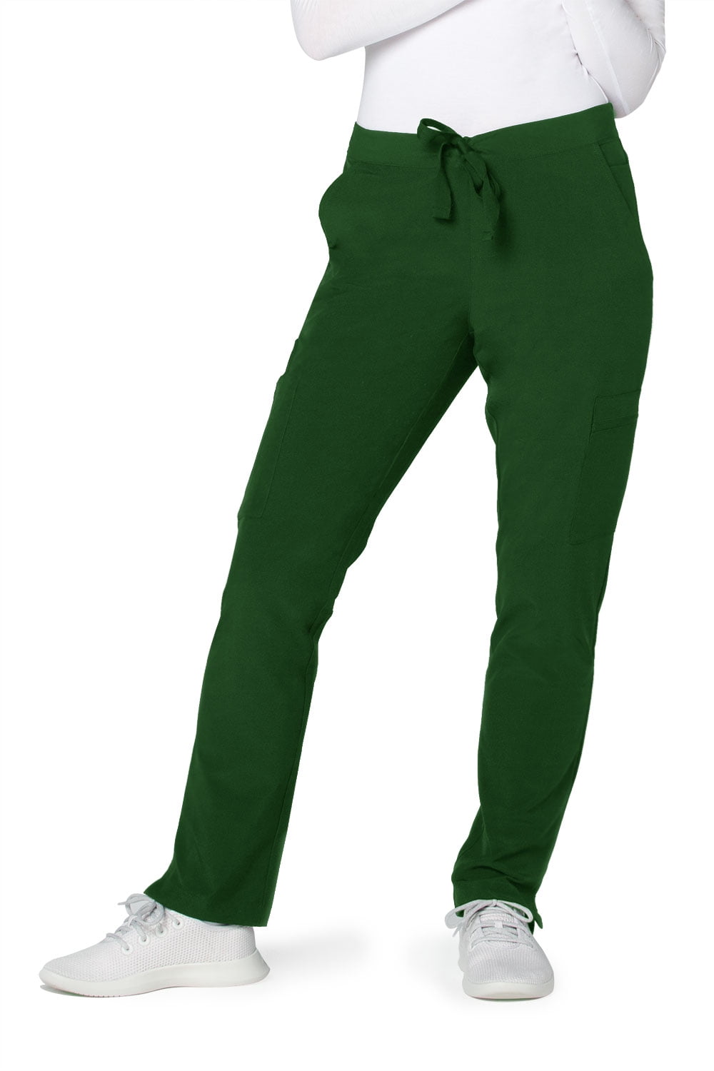 Adar Addition Scrubs For Women - Skinny Cargo Scrub Pants - Walmart.com