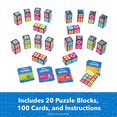 thumbnail image 2 of Disney Puzzle Blitz Family Board Game, 2-4 Players, Children Ages 8+ (Walmart Exclusive), 2 of 7