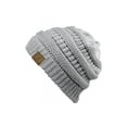thumbnail image 1 of Gravity Threads Knit Soft Stretch Beanie Cap, Silver, 1 of 1