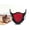 Red, variant on Breathable Cycling Face Mask, Dustproof Anti-Pollution Mask for Outdoor Sports, 4 Colors