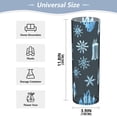 thumbnail image 2 of Winter Themed Cities Plastic Vase 11.8'' x 3.9'' Transparent Non Breakable Decorative for Family, 2 of 6