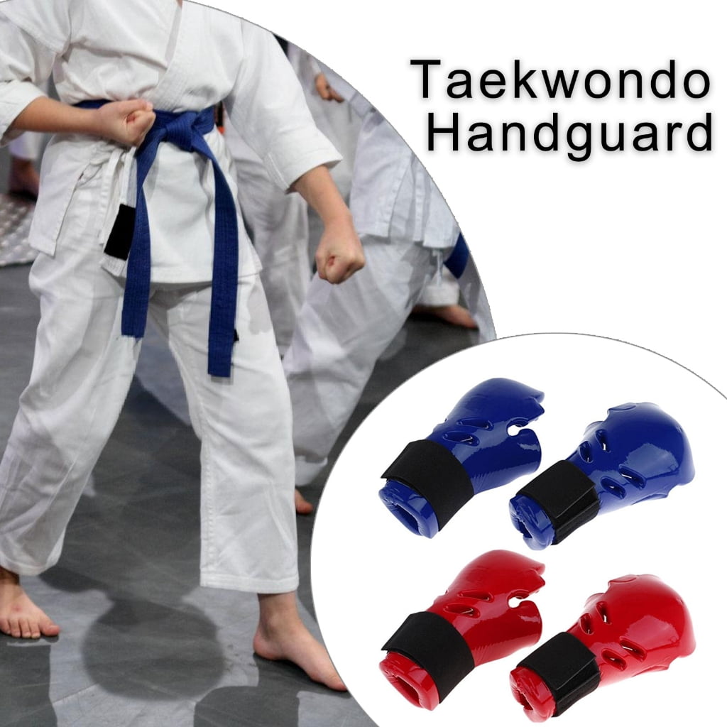 Taekwondo Sparring Gloves Karate Kicking Boxing Protectors Mitts Martial Arts Gloves Fighting Training Hand Guard Enduri