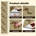 thumbnail image 5 of Hunt Peel and Stick Wallpaper 23.6in x 9.8ft Equestrian Horses Hunters Nature Motifs Earthy Tones Contact Paper Vinyl Waterproof Self Adhesive Wall Paper for Bedroom Shelf Cabinet Renter Friendly, 5 of 8