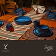 Yellowstone 12Piece Ceramic Dinnerware Set, John Collection
