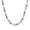Grey, variant on Bling Jewelry Womens Classic Multicolor Hand Knotted Simulated Pearl Strand Necklace 10MM