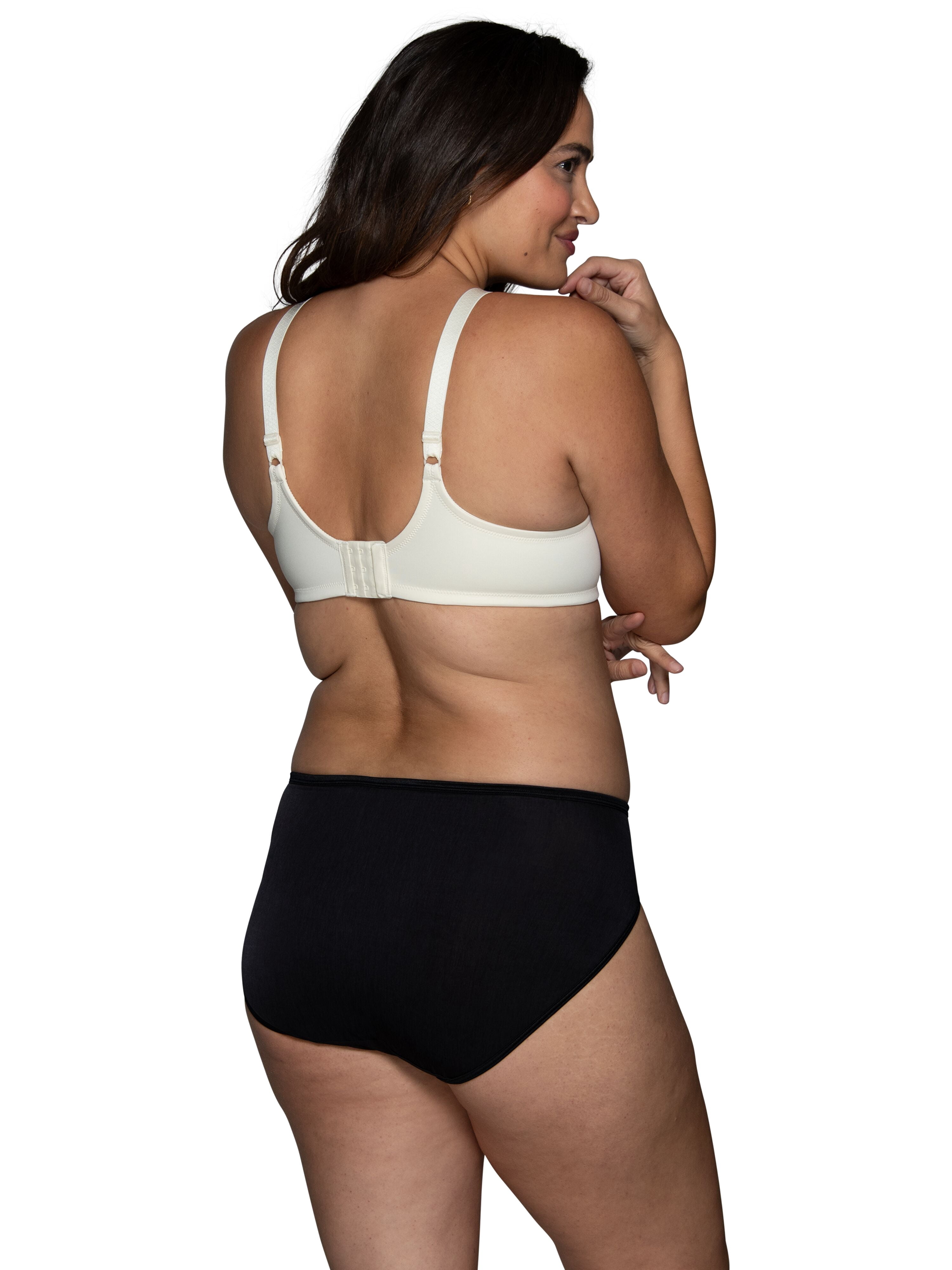 Vanity Fair Lingerie Women's Beauty Back Smoothing Underwire Bra, 4 Way Stretch Fabric, Lightly Lined Cups, Style 76380