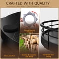 thumbnail image 4 of Multi-Size Farmhouse Lazy Susans – Solid Oak Turntable Organizers for Pantry, Cabinets & Countertops, 4 of 6