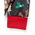 thumbnail image 4 of FOCUSNORM Matching Christmas Pjs for Family Reindeer Print Onesie Pajamas Hoodie One Piece Xmas Sleepwear Outfits, 4 of 8