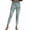 Sky Blue, variant on Women's Leggings Striped Print 4-Way Stretch Casual 2026 Trendy Holiday Athletic Pants