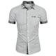 thumbnail image 1 of Men's Plaid Printed Button Short Sleeve Shirts Men's Casual Fashion Short Sleeve Shirts3XL, 1 of 4
