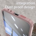 thumbnail image 4 of Allytechgroup Galaxy Z Flip 5 Case with Camera Lens Screen Protector, Hard PC Anti-Scratch Bumper Rugged Dustproof Phone Case for Samsung Galaxy Z Flip 5, Pink, 4 of 6