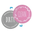 thumbnail image 4 of Uxcell Dishwasher Magnet Clean Dirty Sign Magnetic Indicator Gray Pink, 4 of 5