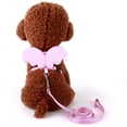 thumbnail image 3 of Arnés ajustable para perro, cachorro y gato con correa y alas de ángel, talla M (rosa), 3 of 7