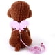 thumbnail image 3 of Arnés ajustable para perro, cachorro y gato con correa y alas de ángel, talla M (rosa), 3 of 7