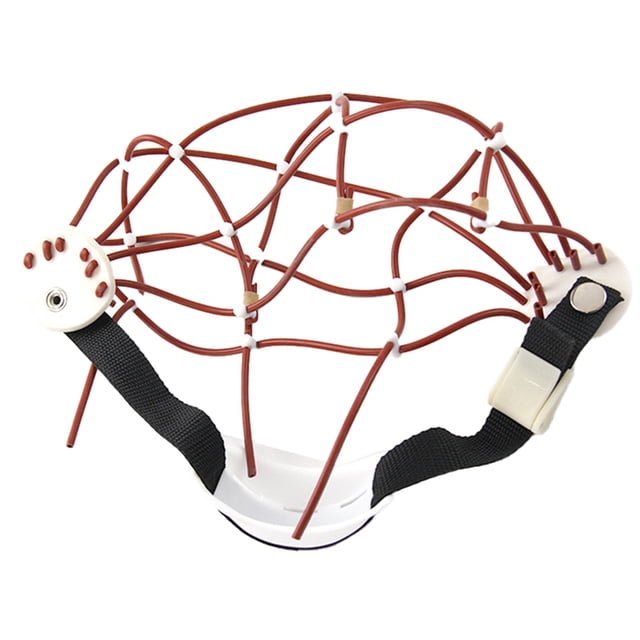 Gorro de de EEG para Adultos, Ajustable, con Gel de Sílice para Colocar en el Cable del Electrodo.