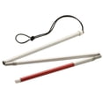 thumbnail image 1 of Ambutech Alum 3-Section Folding ID Cane- 28in., 1 of 1