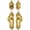 Lifetime Brass, variant on Grandeur 823042 Grande Victorian Solid Brass Single Cylinder Keyed Entry Knobset And