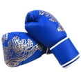 thumbnail image 2 of TELOLY Kids Boxing Gloves, Boxing Gloves for Child 5-12 Youth Boys Girls Toddler Sparring Training Boxing Gloves for Punching Bag, Kickboxing, Muay Thai, MMA blue 25x17cm, 2 of 9