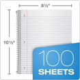 thumbnail image 2 of Cuaderno Espiral Oxford 10389 Rayado 100h Pack X3, 2 of 2
