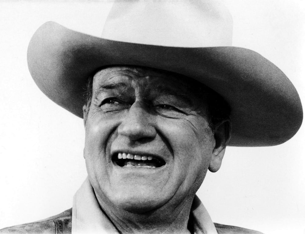 John Wayne wearing a cowboy hat Photo Print - Walmart.com