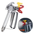 thumbnail image 2 of Máquina pulverizadora de pintura sin aire de 3600 psi con boquilla, protector de boquilla y filtro para pulverización de pintura sin aire, 2 of 5