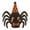 B003- Style C, variant on Witch Hat Decor, Wooden Sign, Bow Decorations, Creepy Halloween Decorations, 11X9 In, Mantle Shelf Placement, Retro Halloween Decor, Distressed Finished, 1 Pc