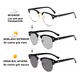 thumbnail image 2 of 2pz Lentes Fotocromática Modelo Negro, 2 of 4