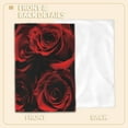 thumbnail image 3 of Red Rose Flowers Hand Towels Set of 2 Soft Guest Bath Towel Absorbent Drying Cloth Hand Towel Bathroom Decorations Thin Kitchen Tea Dish Towels, 3 of 6