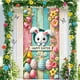 thumbnail image 2 of Xihbxyly Cortina de Pascua para Puerta, Diseño Festivo Multicolor, Tela de Poliéster Duradera, Tamaño Generoso para Puertas Estándar, Decoración para El Hogar y El Jardín, Ideal para Celebraciones Na, 2 of 7