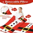 thumbnail image 3 of Red Christmas Santa Costume Pattern Toddler Nap Mats for Kids Preschool,50"x20" Sleeping Mat Bag or Kids,Toddler Sleeping Bag,Toddler Nap Mat or Daycare, 3 of 6