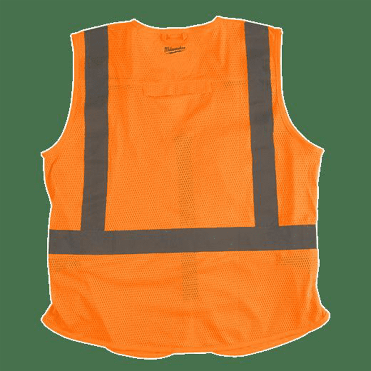 Milwaukee Tool Hi Vis Orange Safety Vest - S/M