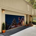 thumbnail image 4 of BotaniNest Garage Banner With Santa Snowman For Outdoor Garage Door Holiday Sign, 4 of 5