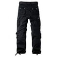 thumbnail image 5 of SKYLINEWEARS Women's Utility Work Cargo Solid Style Hiking Pants Cotton Workwear Trouser Black XL, 5 of 5