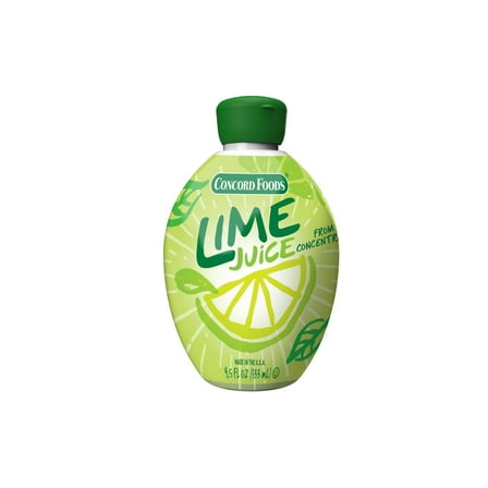 Concord Foods Lime Juice, No Pulp, from Concentrate 4.5 oz