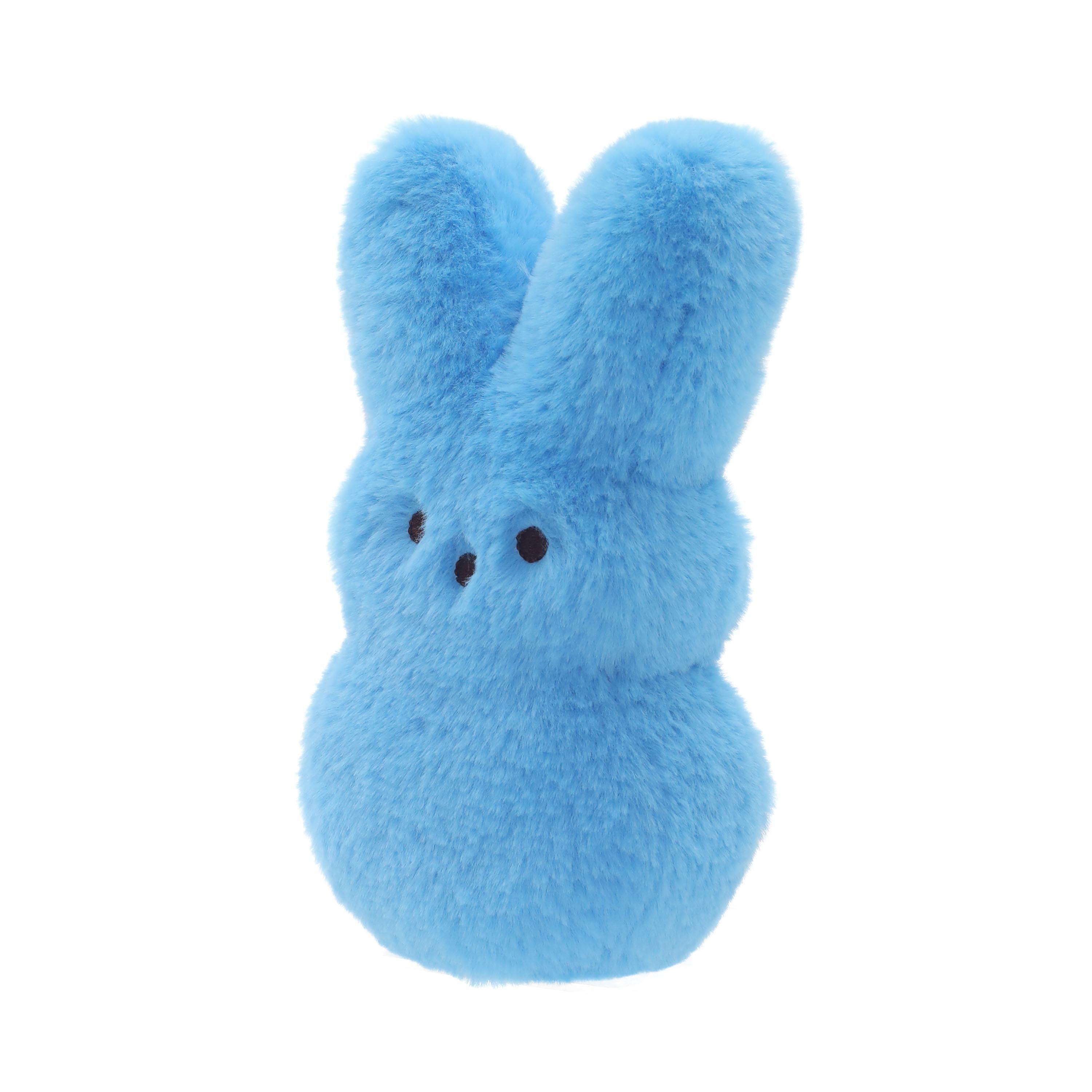 PEEPS® Blue Bunny Plush with Matching Blanket, Two-Piece Easter Gift Set