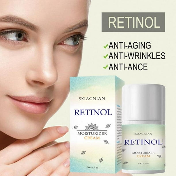 Retinol VitaminA Night Day Cream Moisturize Sensitive AntiAging