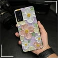 thumbnail image 4 of GST-Phone Case For TCL T-Mobile Revvl V+ 5G/Revvl V Plus 5G, Protective Cartoon Fashion Design Soft case Dirt-resistant Full wrap Back Cover Silicone Graffiti Waterproof flower Anti-dust, 4 of 9