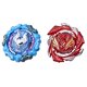 thumbnail image 1 of BEYBLADE Burst QuadDrive Salvage Valtryek Rashad V7 y Gilded Nemesis N7 Spinning Top Dual Beyblade BEYBLADE, 1 of 2