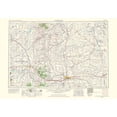 thumbnail image 2 of USGS 18x14 White Modern Wood Framed Museum Art Print Titled - Cheyenne Wyoming Colorado Nebraska Quad - USGS, 2 of 4