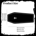 thumbnail image 3 of WHEANG Halloween Room Rug Cute Funny Shaped Room Mat Soft Non Washable Doormat Gothic Halloween Home Decor, 3 of 5