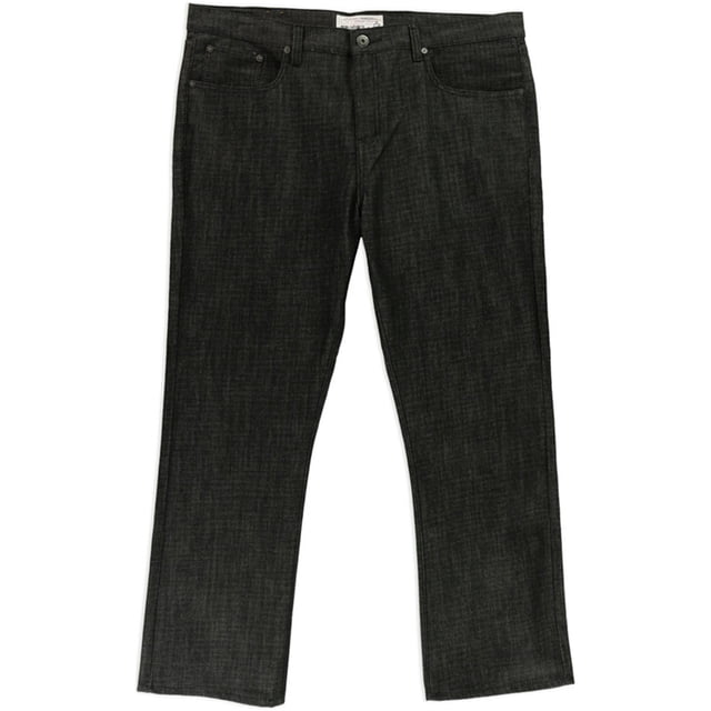 Ecko Unltd. Jeans ajustados de pierna recta 714 para hombre, negro, 36W x 32L Ecko Unltd. Corte ajustado, pierna recta.