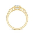 thumbnail image 2 of Rosec Jewels Certified Lab Grown Diamond Vintage Engagement Ring - EF-VS Quality - Ready To Gift, 10K Yellow Gold, US 6.00, 2 of 8