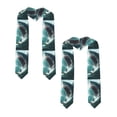 thumbnail image 2 of Fuzoiu Surfing Shark Print Graduation Sash,Graduation Stole,Unisex Adult Graduation Stole Shawl 91" Long,for Academic Commencements Shawl-Sharp Corner, 2 of 7