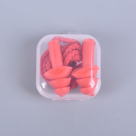 Party Yeah Silicone Ear Plugs Sleep Earplugs Noise Reduction Swimming Earplugs With Rope